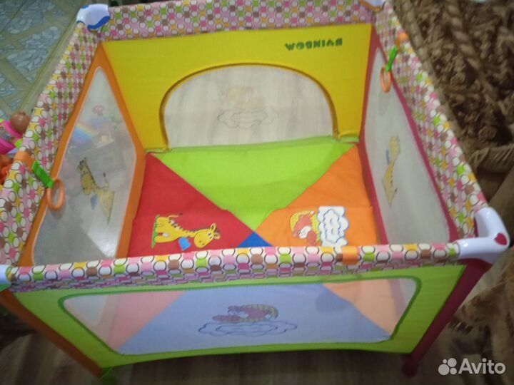 Большой детский манеж