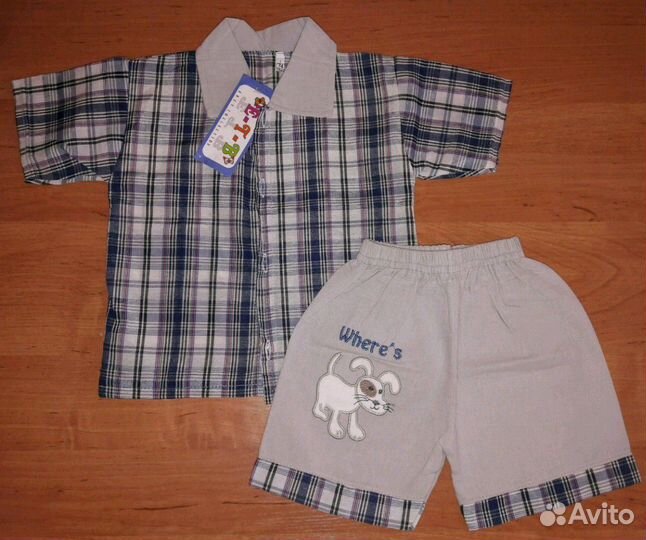 Шорты+рубашка