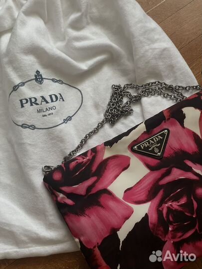 Prada сумка клатч оригинал