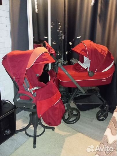 Коляска inglesina quad 2в1 и Maclaren