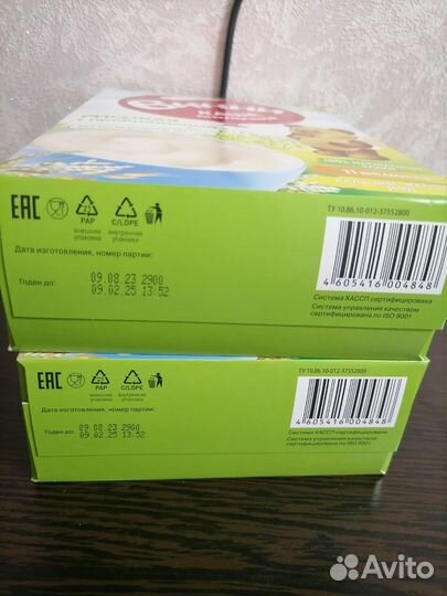 Детские каши