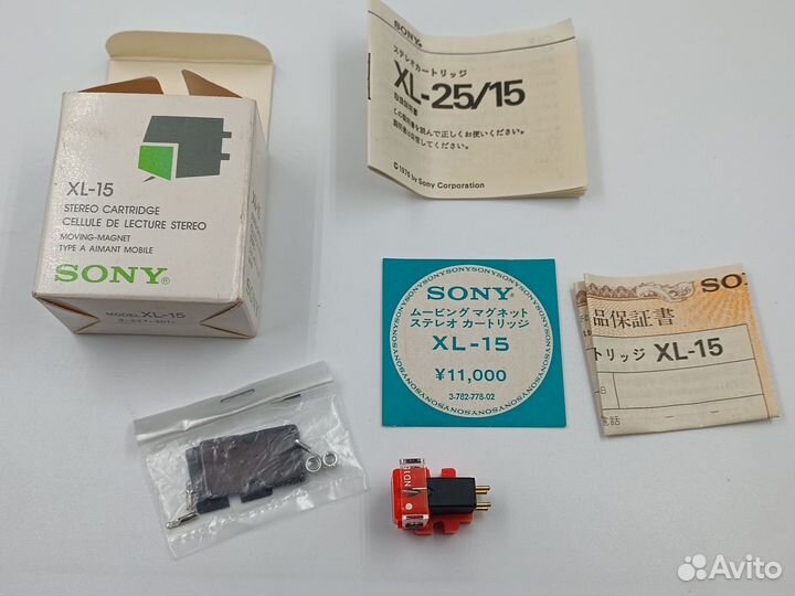 Картридж Sony XL-15 с иглой ND-15G