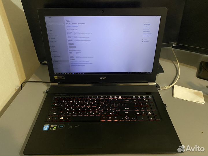 Ноутбук Acer vn-791g