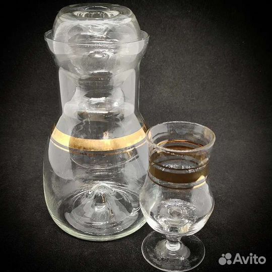 Рюмка и графин Эгоист СССР Бахметев