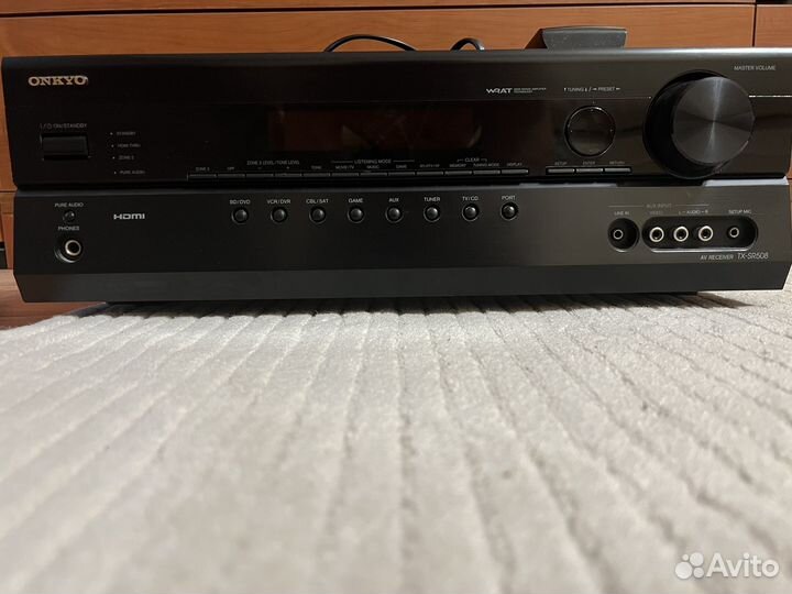 Ресивер onkyo TX-SR508 на запчасти