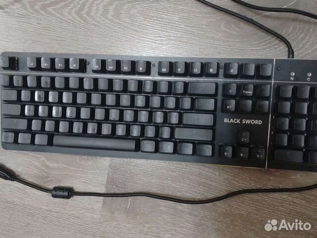 Клавиатура Black Sword RGB купить в Хабаровске | Электроника | Авито