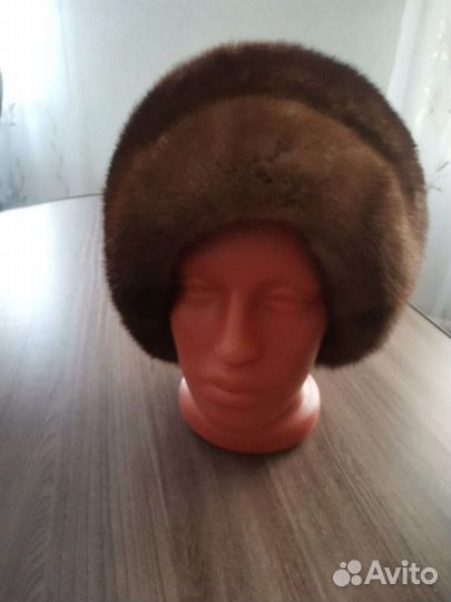 Шапка норковая женская