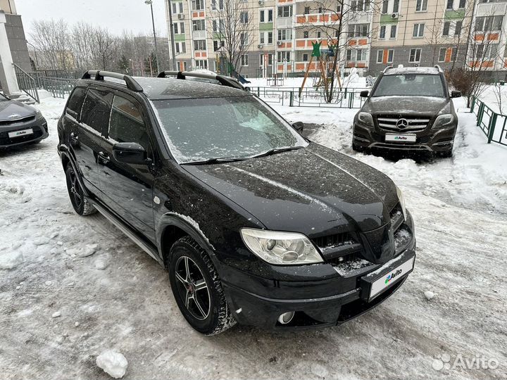 Mitsubishi Outlander 2.4 МТ, 2007, 184 576 км