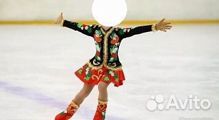 Платье для фигурного катания 122-128