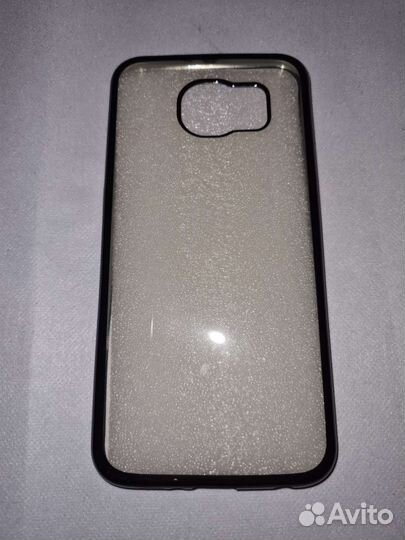 Samsung Galaxy S6 Коробка, 2 чехла, 2 защит.стек