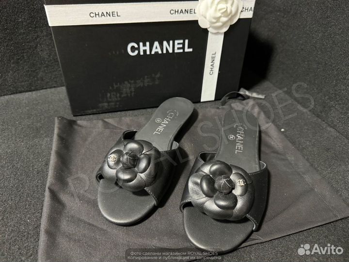 Шлепанцы женские Chanel