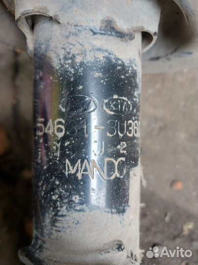 Передние стойки kia sportage 3