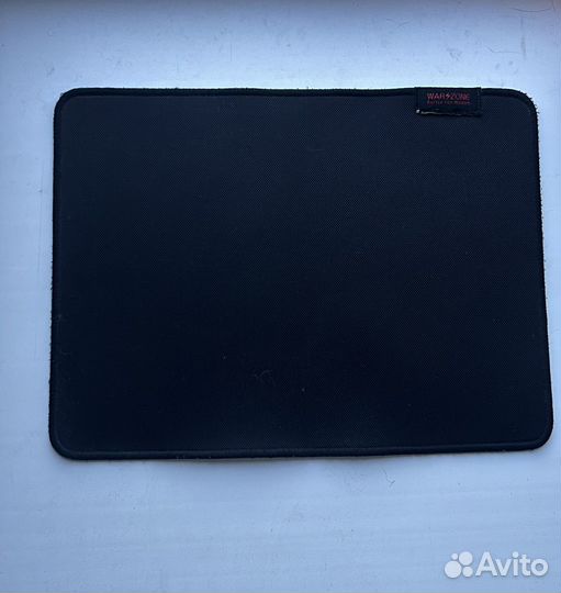 Черный компьютерный коврик для мыши WAR zone