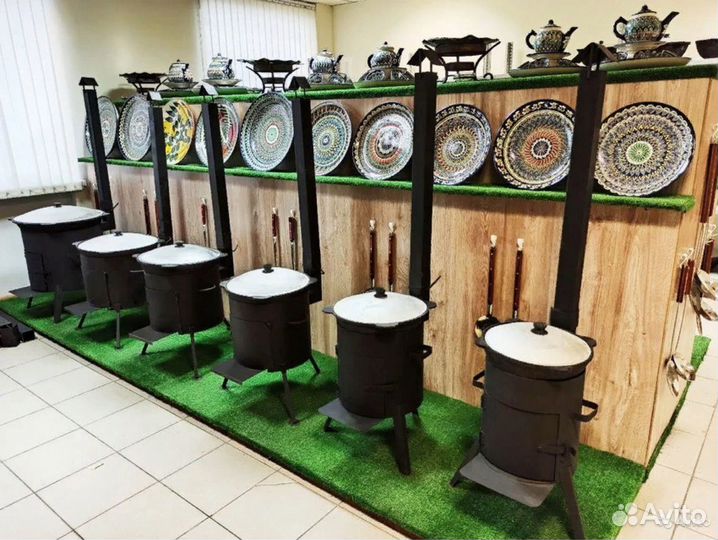 Казан + печь. Комплект