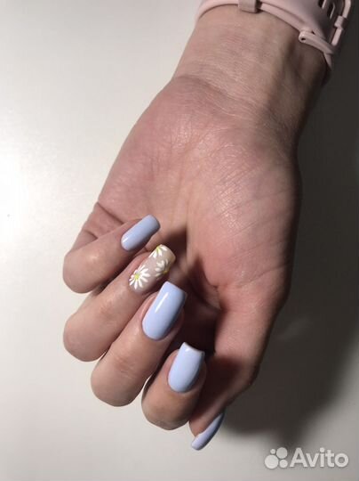 Наращивание ногтей,гель лак