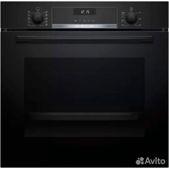 Электрический духовой шкаф Bosch HBG517EB0R Black