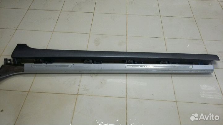 Накладка порога правая Ауди Аллроуд 2006-2012г