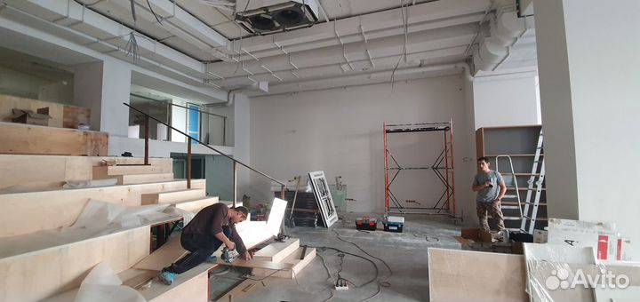 Установка звукового и светового оборудования