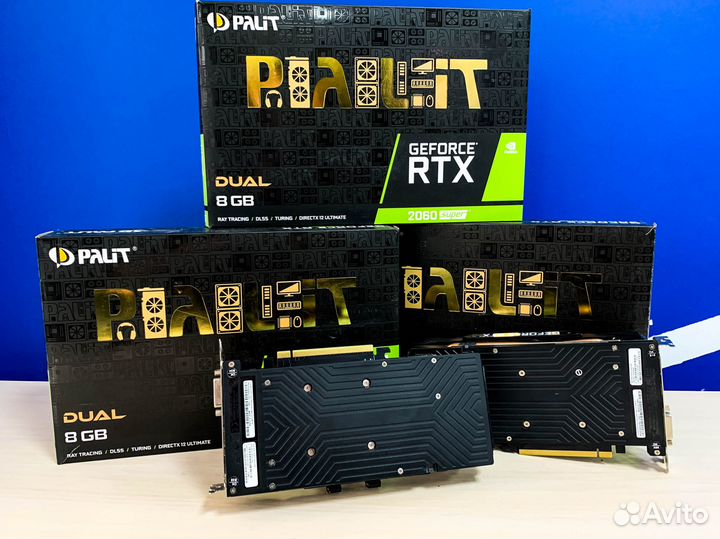 Видеокарта Palit RTX 2060S 8Gb (Гарантия 3 месяца)