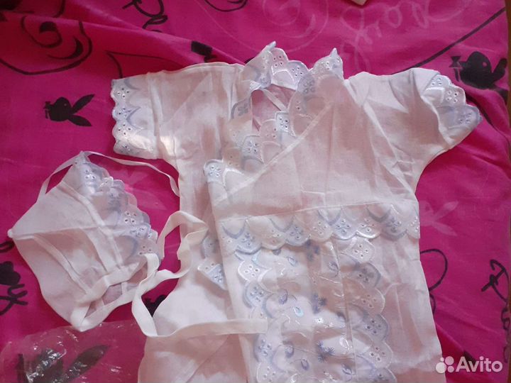 Крестильный набор, Комплект для крещенич