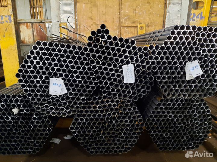 Труба электросварная 108х3.5 длина 12м Ст3