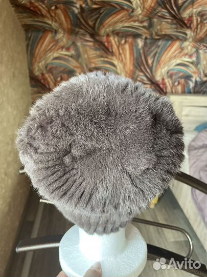 Шапка норковая женская