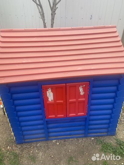 Детский игровой домик уличный