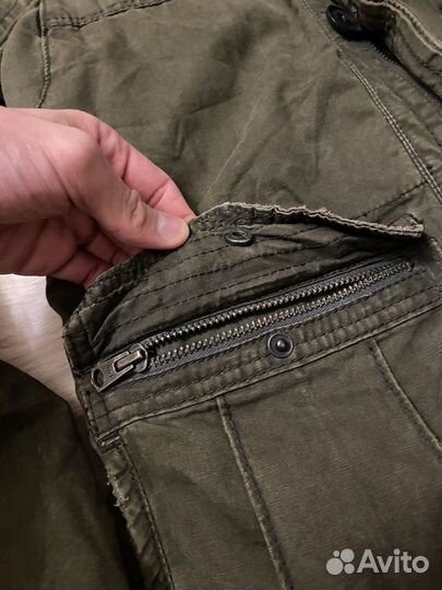 Куртка милитари винтажная y2k