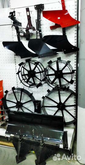 Плуг, грунтозацеп, окучник, фреза гусиная лапка