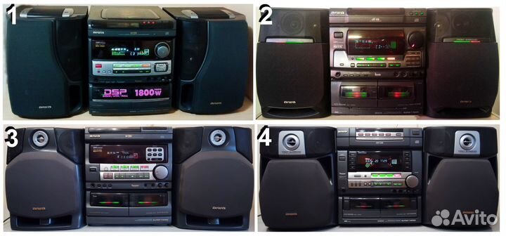 Музыкальные центр aiwa NSX