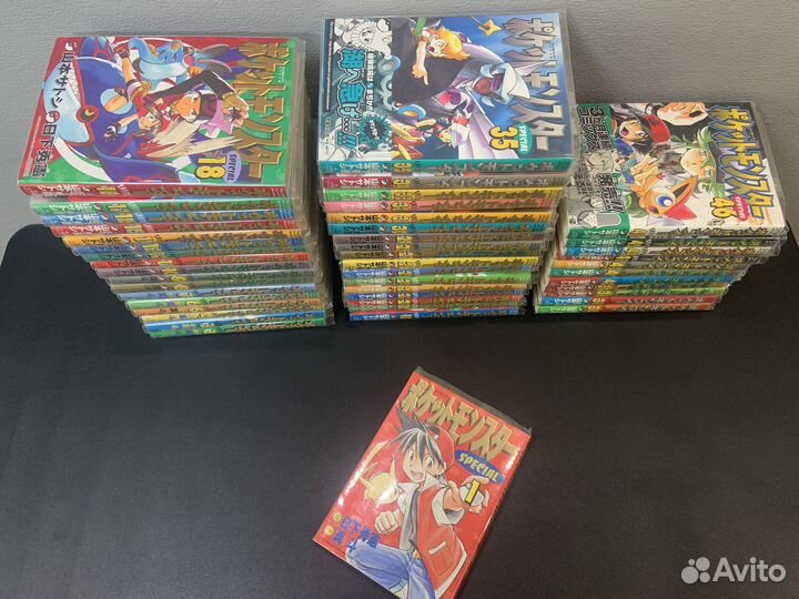 Манга по м/с pokemon на японском языке