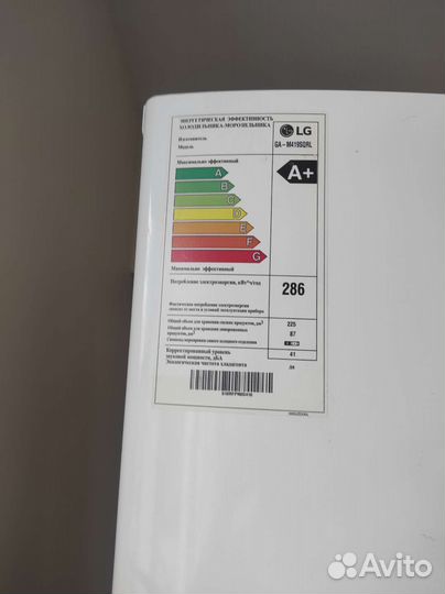 Холодильник LG no frost