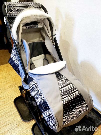 Сани коляска