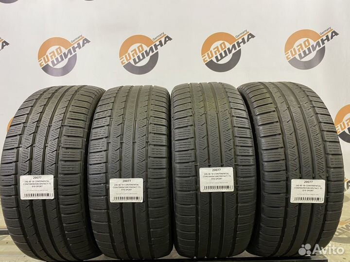 Continental ContiWinterContact TS 810 Sport 245/40 R18