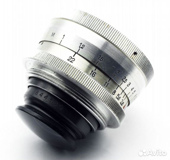 Белый серебряный Юпитер 12 1951г. 2.8/35, в идеале