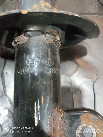 Амортизатор передний hyundai santa FE