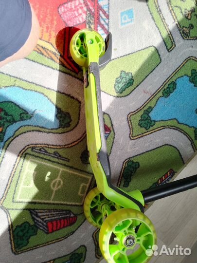 Самокат детский трехколесный бу