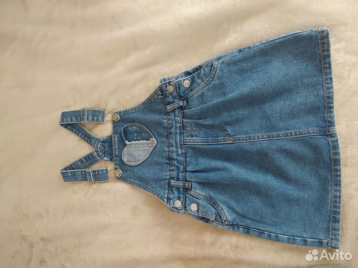 Джинсовый сарафан