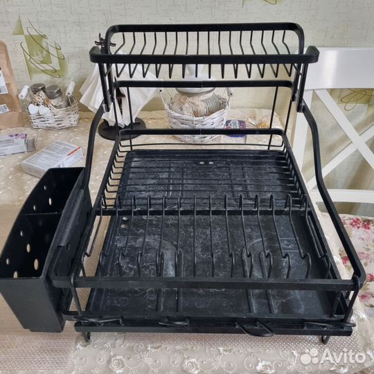 Сушилка для посуды металлическая