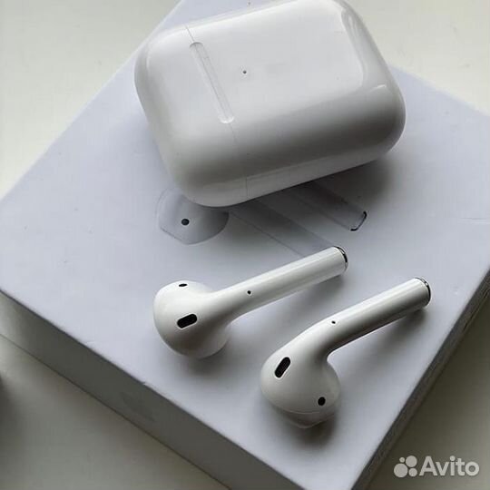 Беспроводные наушники apple airpods 2