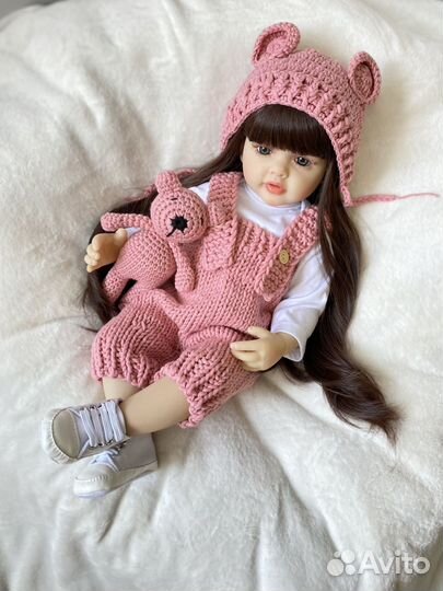 Кукла реборн силиконовая девочка