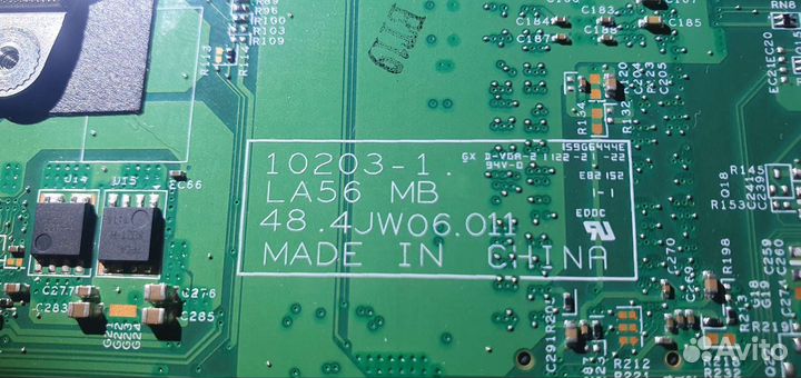 Материнская плата для ноутбука lenovo В560