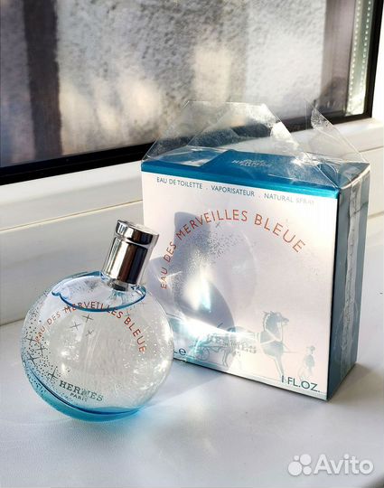 Hermes Eau des merveilles Bleue, 30 ml