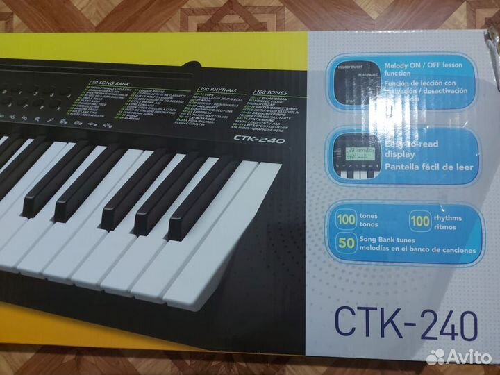 Casio CTK-240 синтезатор