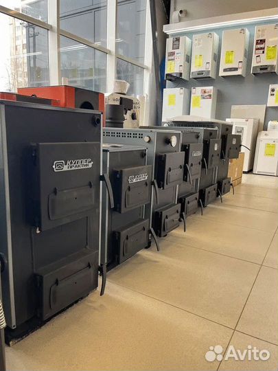 Твердотопливный котел 8-42 кВт