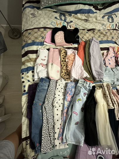 Вещи пакетом на девочку 80-86