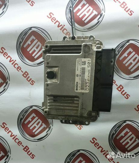 Блок управление двс (двигателем) fiat ducato 244