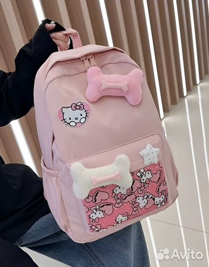 Рюкзак hello kitty для девочки аниме