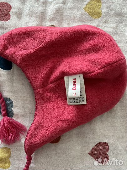 Шапка для девочки зимняя Reima 52
