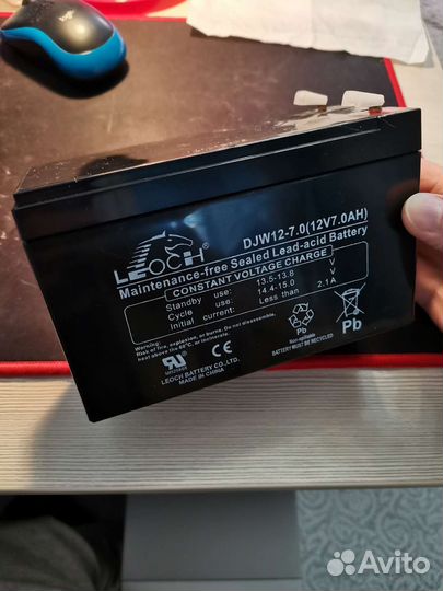 Аккумулятор для ибп 12v 12В